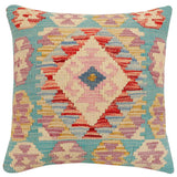 Boho Chic Brandi Turkish Hand-Woven Kilim Pillow