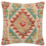 Rustic Albert Turkish Hand-Woven Kilim Pillow