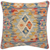 Bohemian Brandt Turkish Hand-Woven Kilim Pillow