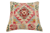 Tribal Everhart Turkish Hand-Woven Kilim Pillow