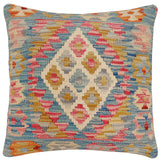 Bohemian Calvert Turkish Hand-Woven Kilim Pillow