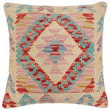 Boho Chic Capps Turkish Hand-Woven Kilim Pillow
