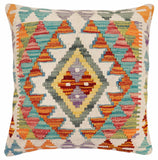 Boho Chic Shelia Turkish Hand-Woven Kilim Pillow
