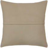 handmade Traditional Pillow Rust Blue Hand-Woven SQUARE 100% WOOL Hand woven turkish pillow2' x 2'