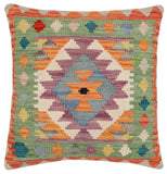 Bohemian Kimi Turkish Hand-Woven Kilim Pillow
