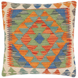 Bohemian Georgie Turkish Hand-Woven Kilim Pillow