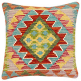 Tribal Kori Turkish Hand-Woven Kilim Pillow