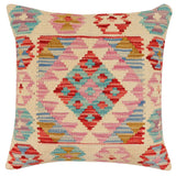 Rustic Ivy Turkish Hand-Woven Kilim Pillow