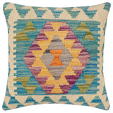 Tribal Marvella Turkish Hand-Woven Kilim Pillow