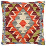 Southwestern Harmony Turkish Hand-Woven Kilim Pillow