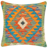 Southwestern Ofelia Turkish Hand-Woven Kilim Pillow