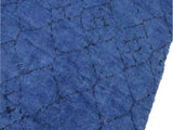handmade Modern Moroccan Blue Black Hand Knotted RECTANGLE 100% WOOL area rug 8x10