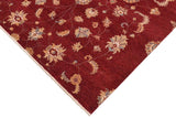 handmade Traditional Kafkaz Chobi Ziegler Red Beige Hand Knotted RECTANGLE 100% WOOL area rug 8 x 10
