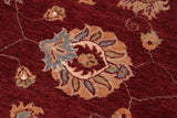 handmade Traditional Kafkaz Chobi Ziegler Red Beige Hand Knotted RECTANGLE 100% WOOL area rug 8 x 10