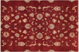 handmade Traditional Kafkaz Chobi Ziegler Red Beige Hand Knotted RECTANGLE 100% WOOL area rug 8 x 10