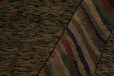 A10607, 4 7"x 6 4",Over Dyed                     ,4x6,Grey,RUST,Hand-knotted                  ,Pakistan   ,100% Wool  ,Rectangle  ,652671193354