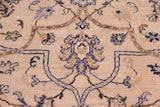 handmade Traditional Kafkaz Chobi Ziegler Ivory Gray Hand Knotted RECTANGLE 100% WOOL area rug 9 x 11