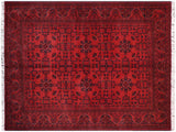 Tribal Biljik Khal Mohammadi Augusta Wool Rug - 5'9'' x 7'7''