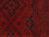handmade Tribal Biljik Khal Mohammadi Dark Red Black Hand Knotted RUNNER 100% WOOL area rug 3 x 6