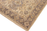 handmade Traditional Kafkaz Chobi Ziegler Lt. Blue Drk. Gray Hand Knotted RECTANGLE 100% WOOL area rug 6 x 7