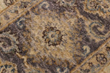 handmade Traditional Kafkaz Chobi Ziegler Lt. Blue Drk. Gray Hand Knotted RECTANGLE 100% WOOL area rug 6 x 7