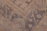 handmade Traditional Kafkaz Chobi Ziegler Lt. Gray Drk. Gray Hand Knotted RECTANGLE 100% WOOL area rug 9 x 12