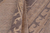 handmade Traditional Kafkaz Chobi Ziegler Lt. Gray Drk. Gray Hand Knotted RECTANGLE 100% WOOL area rug 9 x 12