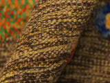 handmade Modern Moroccan Hi Brown Gold Hand-Woven RECTANGLE 100% WOOL area rug 8x10