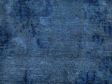 handmade Vintage Blue Black Hand Knotted RECTANGLE 100% WOOL area rug 10x13