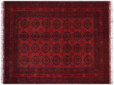 Rustic Biljik Khal Mohammadi Leonor Wool Rug - 5'8'' x 7'6''