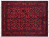 Tribal Biljik Khal Mohammadi Neomi Wool Rug - 6'5'' x 10'0''
