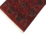 handmade Tribal Biljik Khal Muhammadi Red Blue Hand Knotted RECTANGLE 100% WOOL area rug 3x4