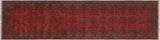 Rustic Biljik Khal Mohammadi Bee Wool Runner  - 2'7'' x 12'3''