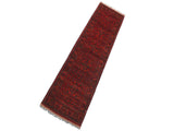 handmade Tribal Biljik Khal Muhammadi Red Blue Hand Knotted RUNNER 100% WOOL Runner 3x9