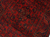 handmade Tribal Biljik Khal Muhammadi Red Blue Hand Knotted RUNNER 100% WOOL Runner 3x9