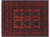 Tribal Biljik Khal Mohammadi Clarinda Wool Rug - 3'5'' x 4'10''