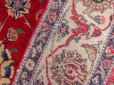 handmade Medallion, Traditional Tabriz Red Beige Hand Knotted RECTANGLE 100% WOOL area rug 10x13