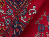 handmade Medallion, Traditional Tabriz Red Blue Hand Knotted RECTANGLE 100% WOOL area rug 10x13