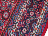 handmade Medallion, Traditional Tabriz Mahi Red Purple Hand Knotted RECTANGLE 100% WOOL area rug 10x13
