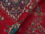 handmade Medallion, Traditional Tabriz Red Purple Hand Knotted RECTANGLE 100% WOOL area rug 10x13