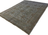 A01435, 8 2"x10 0",Over Dyed                     ,8x10,Grey,GRAY,Hand-knotted                  ,Pakistan   ,100% Wool  ,Rectangle  ,652671135354