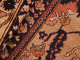 handmade Traditional Antique Rust Blue Hand Knotted RECTANGLE 100% WOOL area rug 8x10