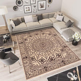 handmade Geometric Kafkaz Chobi Ziegler Ivory Beige Hand Knotted RECTANGLE 100% WOOL area rug 8 x 10