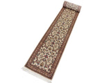 handmade Traditional Hamed Ivory Beige Hand Knotted RUNNER 100% WOOL area rug 3x12