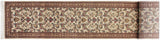 handmade Traditional Hamed Ivory Beige Hand Knotted RUNNER 100% WOOL area rug 3x12