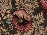 handmade Traditional Gulzar Brown Pink Hand Knotted RUNNER 100% WOOL area rug 3x13