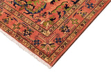 handmade Geometric Kafkaz Chobi Ziegler Rust Rust Hand Knotted RECTANGLE 100% WOOL area rug 5 x 7