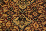 handmade Geometric Bidjar Red Blue Hand Knotted RECTANGLE 100% WOOL area rug 4 x 6