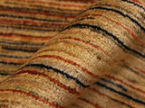 Shabby Chic Gabbeh Lida Beige/Brown Wool Rug - 2'10'' x 4'9''