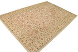 handmade Transitional Kafkaz Chobi Ziegler Tan Red Hand Knotted RECTANGLE 100% WOOL area rug 12 x 19
